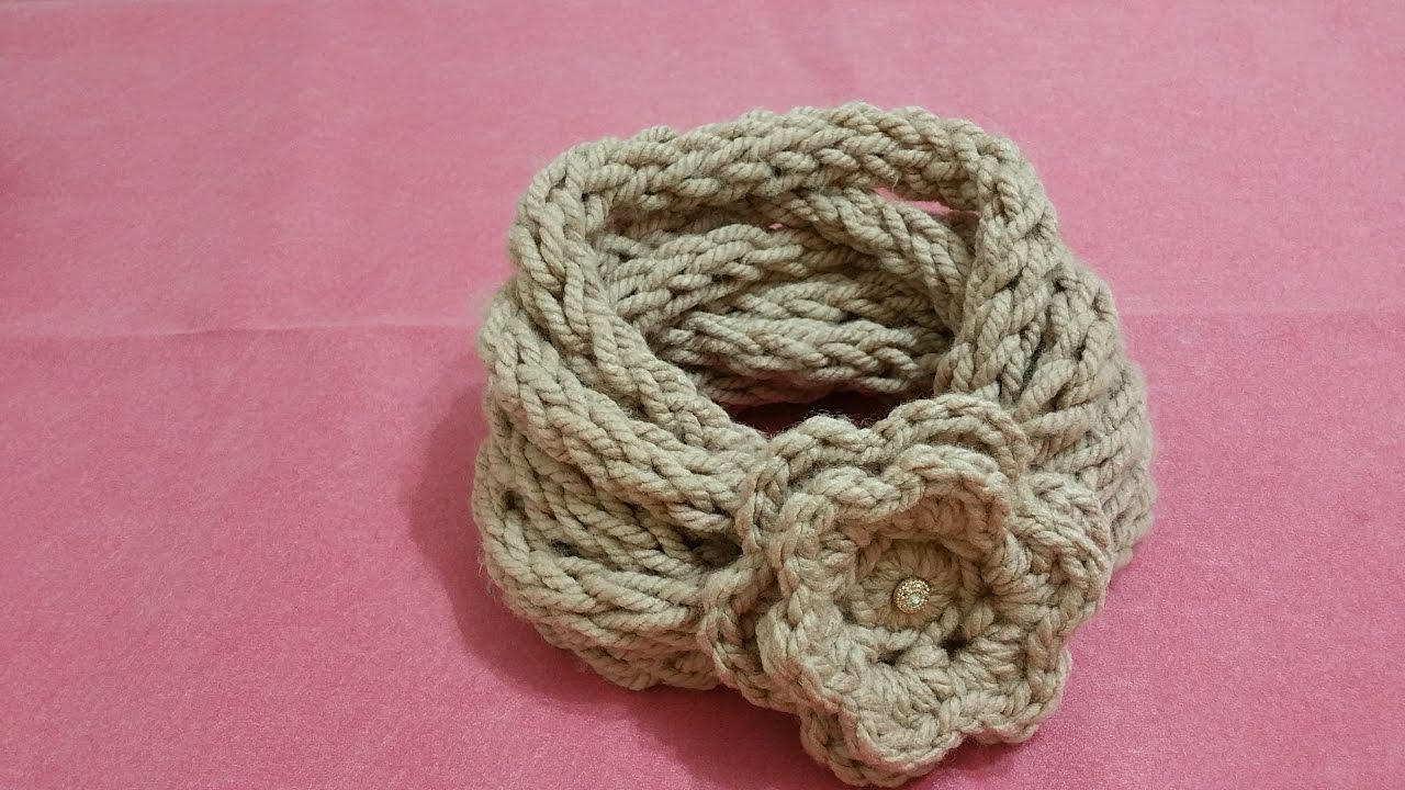 Scaldacollo tricotin UNCINETTO/SHAWL CROCHET