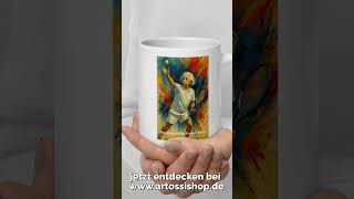 Einstein Tennis Tasse 🎾 Kreatives Geschenk für Tennisfans