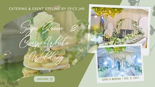 Sage Green & Crisp White Wedding