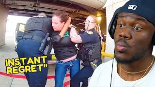 The Slow Downfall of an Airport Karen!