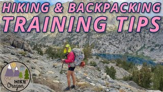 Training Tips for Hiking and Backpacking
