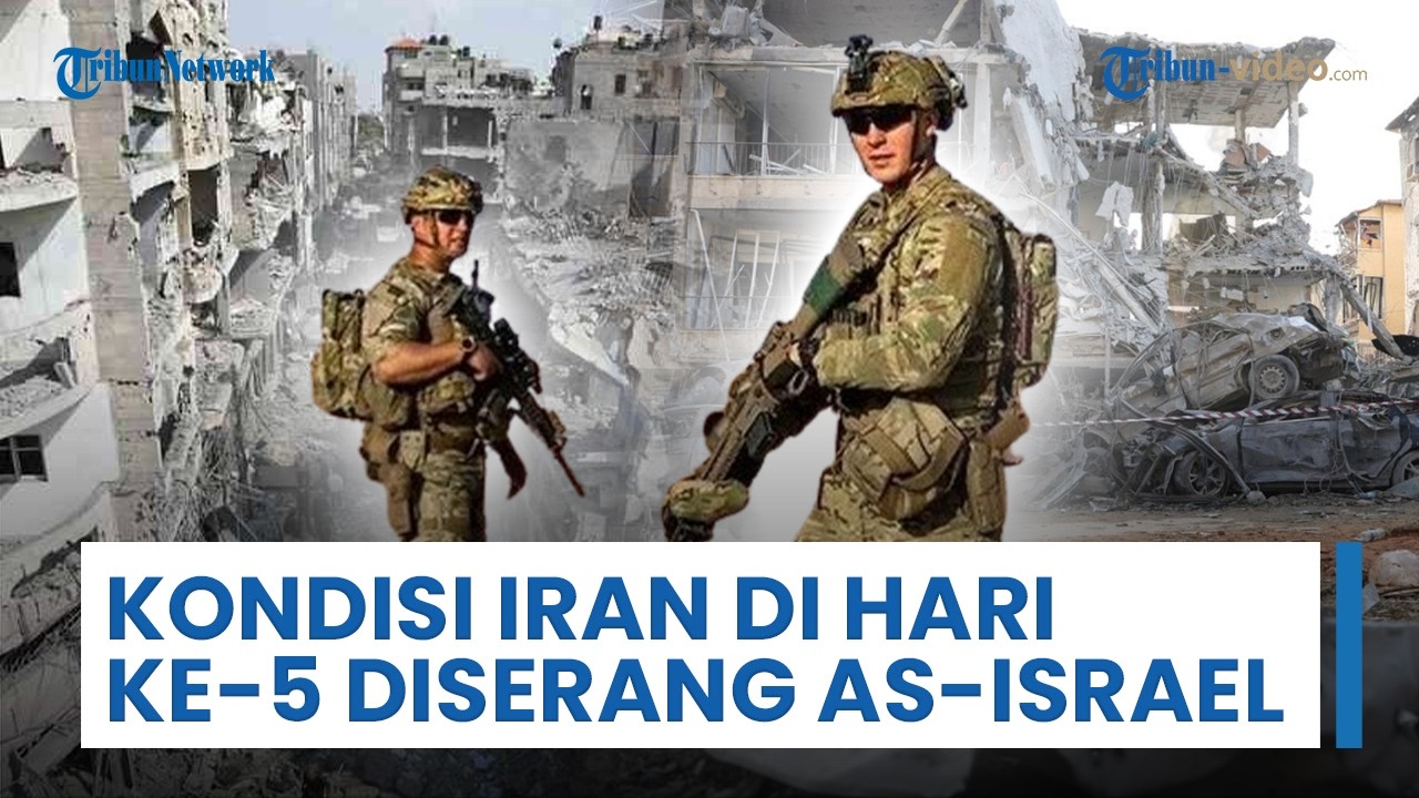 Hari Kelima Iran Diserang AS-Israel, Kondisi Terkini Lebih dari 1.000 Orang Tewas, Ribuan Terluka