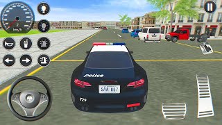 Police Car Driving Simulator V2 - Police Car Game - Android Gameply