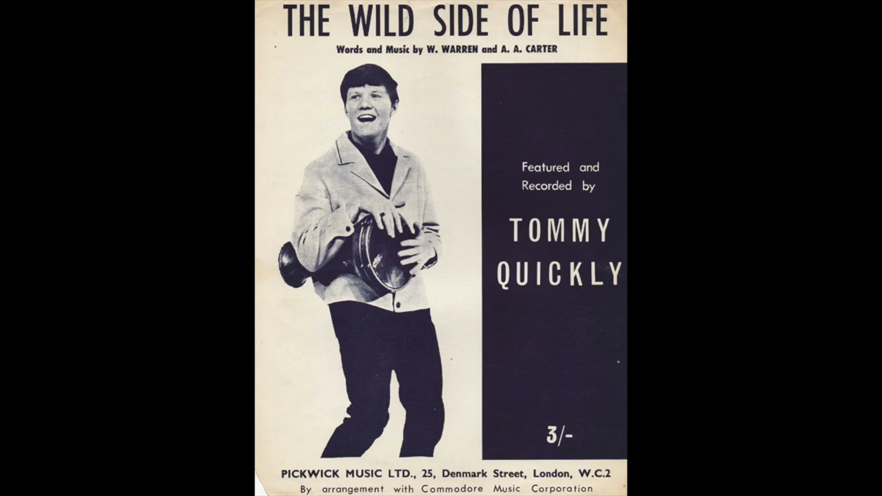 Tommy Quickly And The Remo 4 – The Wild Side Of Life - YouTube