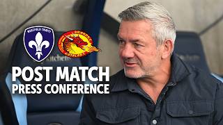 PRESS CONFERENCE | POST MATCH | Huge Come From Behind Win For The Trin