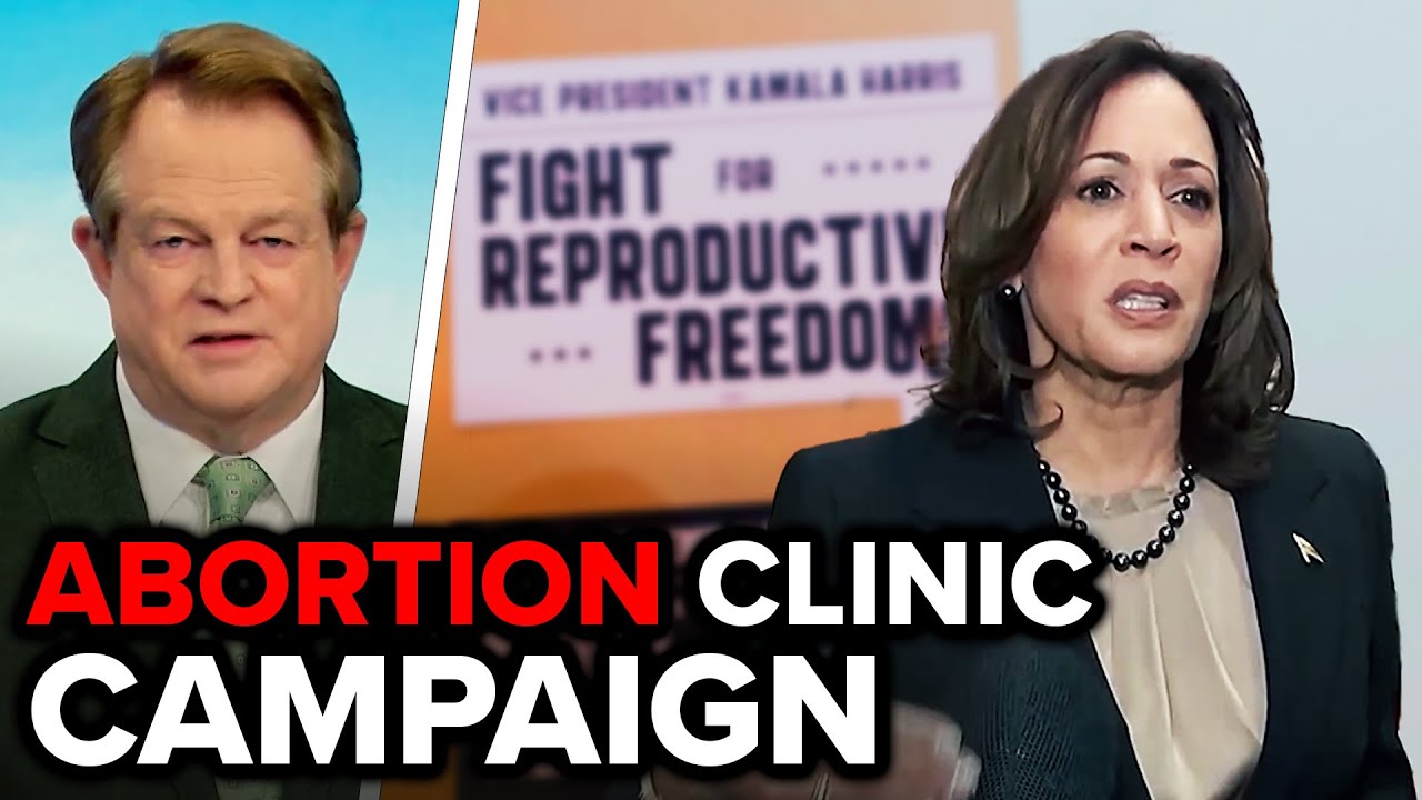 Kamala Harris Campaigns At Abortion Clinic - YouTube