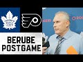 Craig Berube Post-Game Interview After Flyers' 5-2 Loss to Maple Leafs 🏒