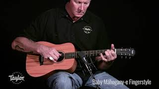 Taylor Baby Mahogany E Demo 2018