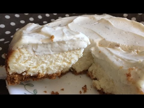 How to Make Moist & Baked Cheesecake + BEST Sour Cream Topping