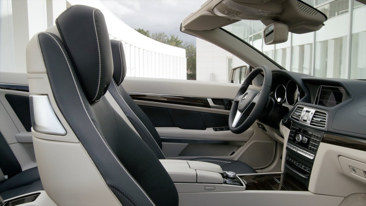 2014 Mercedes E 350 Convertible Interior