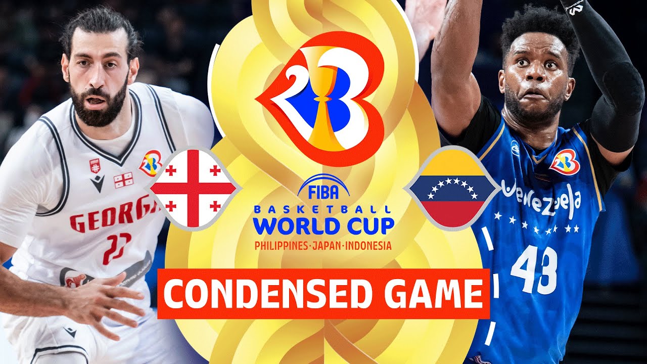 Georgia 🇬🇪 vs Venezuela 🇻🇪 Full Game Highlights FIBA Basketball World Cup 2023