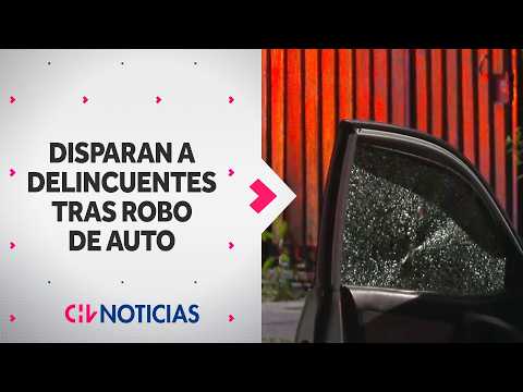 Police operation: Carabineros shoot at stolen vehicle in Peñalolén; two injured