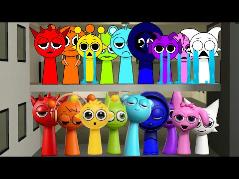 Original Sprunkies Family Want me to Help Them in Whole Hotel of 4K SPRUNKIES!