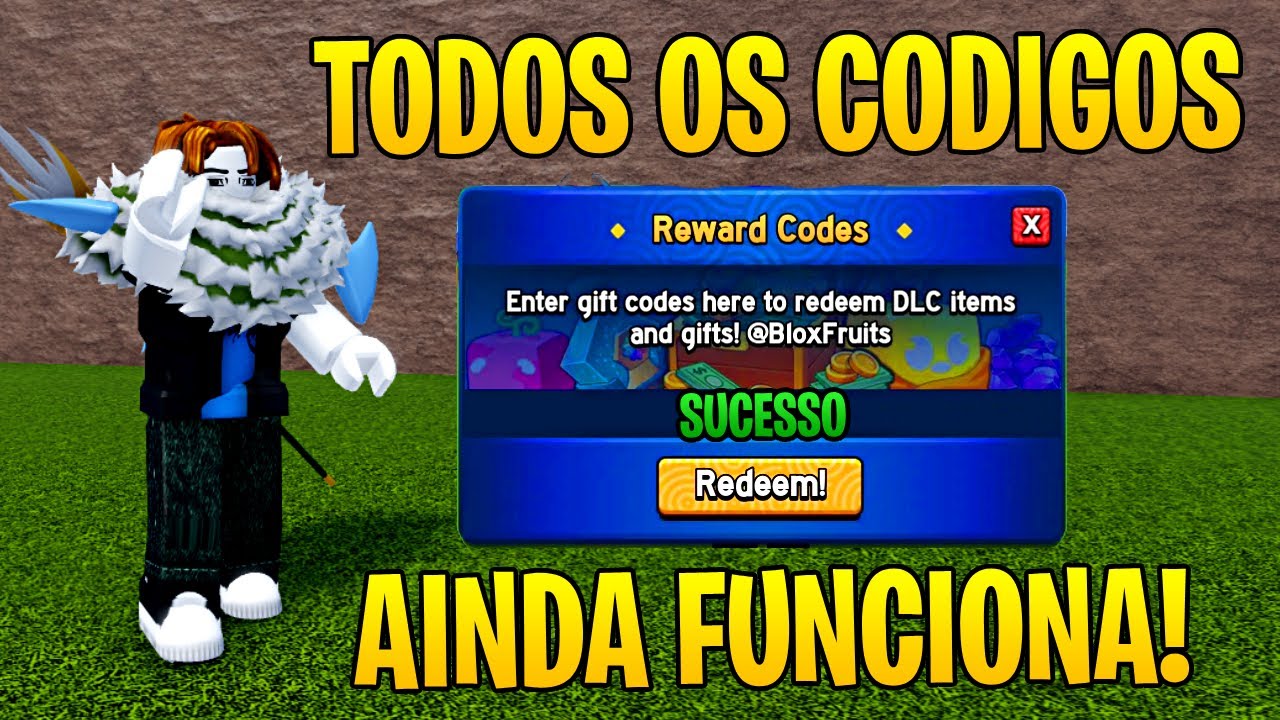 TODOS OS CÓDIGOS DE 2X XP NO BLOX FRUITS 2024 - YouTube