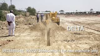 High Power Trencher Machine From Delta