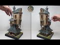 Building &quot;The Burrow&quot; Diorama - Harry Potter saga / DIY TUTORIAL