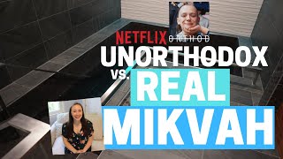 MIKVAH SCENE IN UNORTHODOX! What is a Mikvah REALLY Like?!