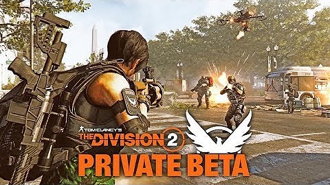THE DIVISION 2 PRIVATE BETA GAMEPLAY (Character Creation, Intro, Combat)