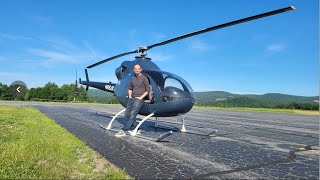Rotorway (RotorX) JetExec Experimental Helicopter  First Solo Airport Circuits