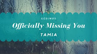  Ly Missing You  Tamia thaisub  