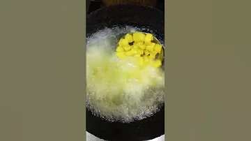 Sounds Oil Fried Crispy Friench Fries Asmr Satisfying Viral Shorts Videos Arcsmixvlog 