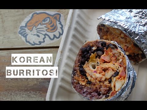 KORILLA BBQ's Purple Burrito on Let's Get Greedy! Food Review #71