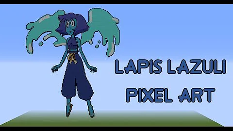 Lapis Lazuli Pixel Art (Steven Universe)