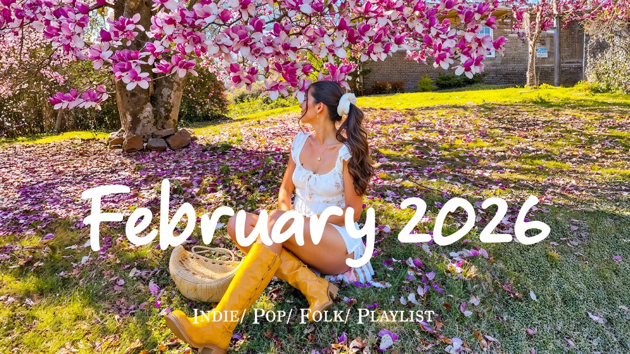 Февраль 2026 🌺 Уютная музыка, поднимающая настроение, в формате 4K UHD для телевизоров #индимузыка