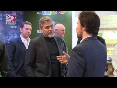 Video: George Clooney rescata al perro 