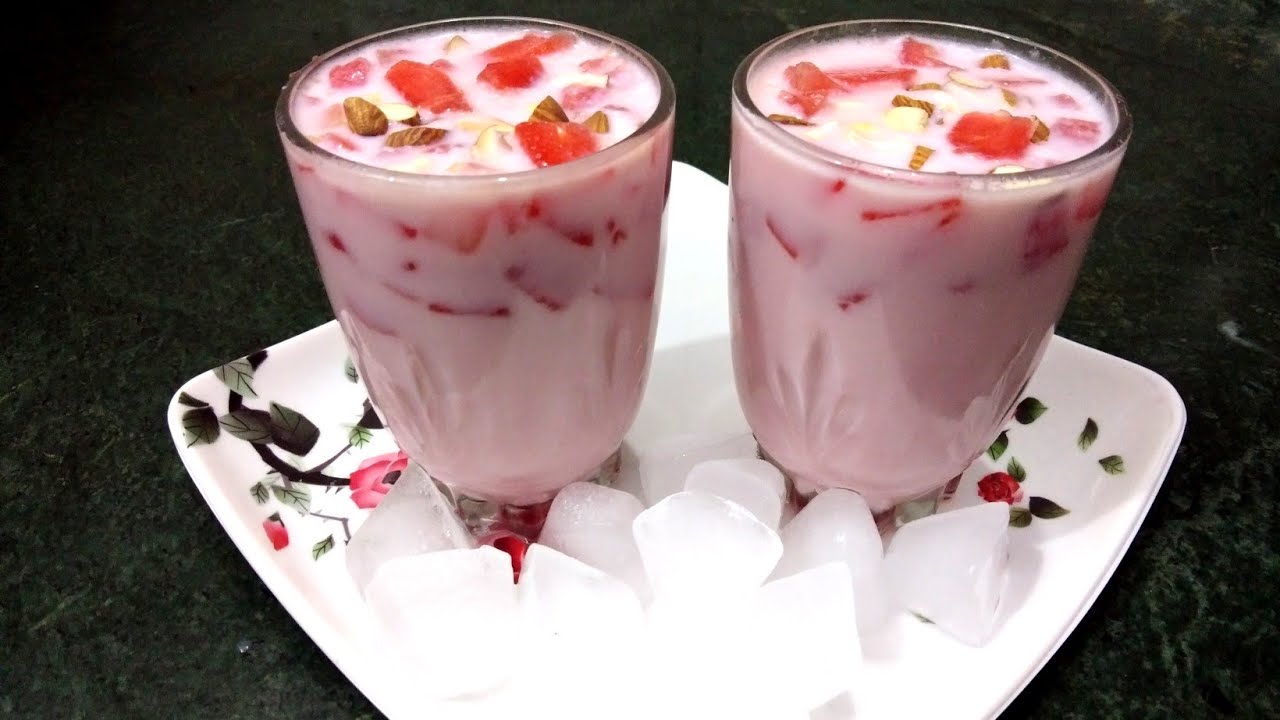 Bombay Ka Famous Tarbooz Ka Mazedar Sharbat Refreshing Summer Drink