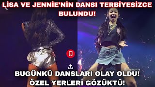 Lisa Ve Jennienin Dansı Terbiyesizce Bulundu Bugünkü Dansları Olay Oldu Özel Yerleri Gözüktü