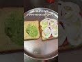 Indian style homemade sandwich 🥪🇮🇳| Veggies and mint chutney 🌿 #india
