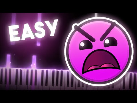 Theory Of Everything DJ Nate Geometry Dash Lvl 12 EASY Piano Tutorial 