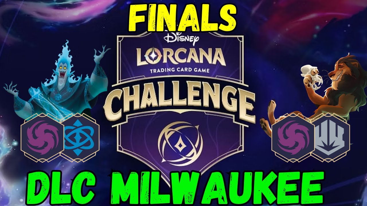 DLC Milwaukee FINALS!! | Amethyst Steel vs Amethyst Sapphire | 5 games! | Disney Lorcana 2025