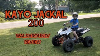 2021 Kayo Jackal 200 Walkaround Review and Ride