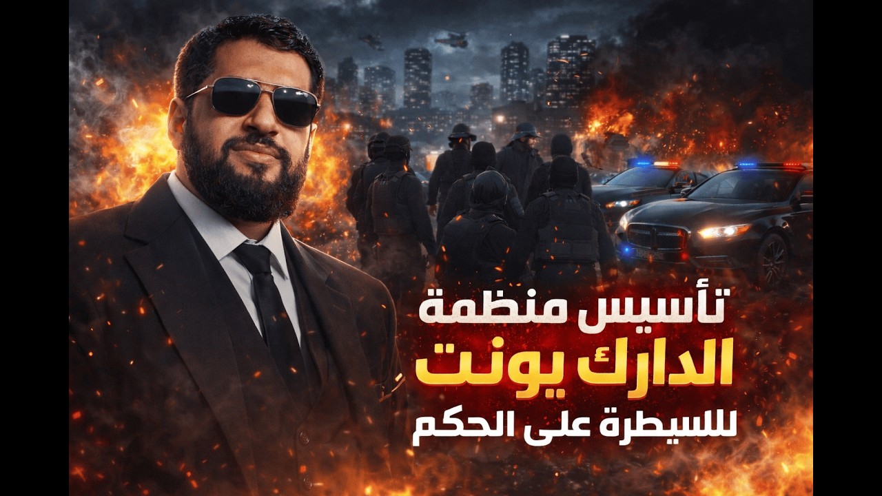 تأسيس منظمة الدارك يونت للسيطرة على الحكم gta 5 l-sl