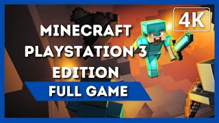 MINECRAFT PLAYSTATION 3 EDITION | Full Game Walkthrough | 4K 60FPS | No Commentary