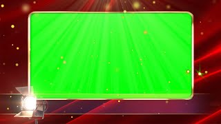 Spot Light Cast Titles Green/Blue Sequence Slideshow - Promo 4K | FREE TO USE | iforEdits