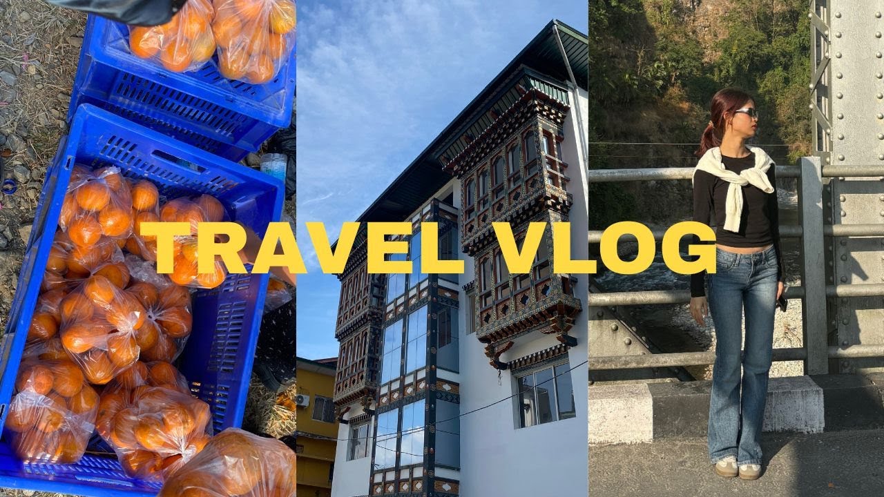 VLOG: A mini trip to Gelephu, Bhutan🇧🇹 strolling around the town eating & buying stuff at miniso etc