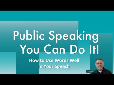Video: Why You Can't Use Mat In Your Speech