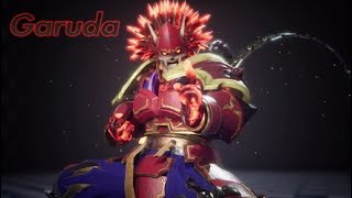 Fighting Ex Layer - Garuda Combos Special Attack Super Moves ガルダ コンボ
