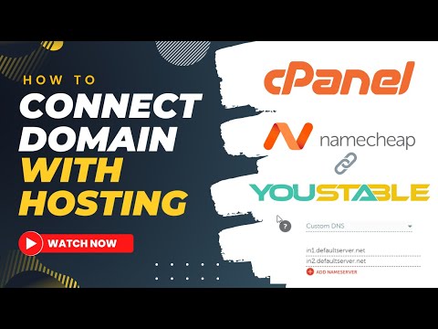 How To Connect Domain Name with Web Hosting using NameServer DNS Records 🔥 Explained in HINDI URDU