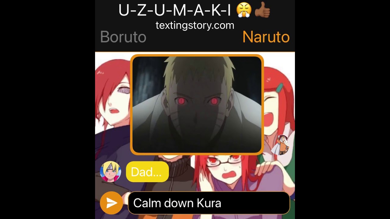 Uzumaki group chat  -Boruto gets humbled😂