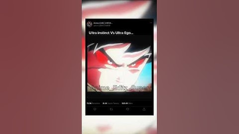 Ultra Instinct vs Ultra Ego | The Battle of Gods Begins 💥