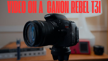 Shooting video on a Canon Rebel T3i