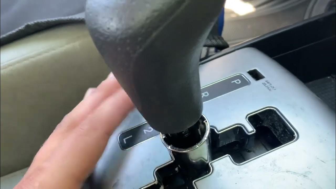 2010 Hyundai Elantra transmission not engaging | how to get to the
