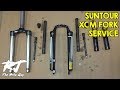 Suntour XCM Fork Service - Disassemble/Clean/Lube/Re-assemble
