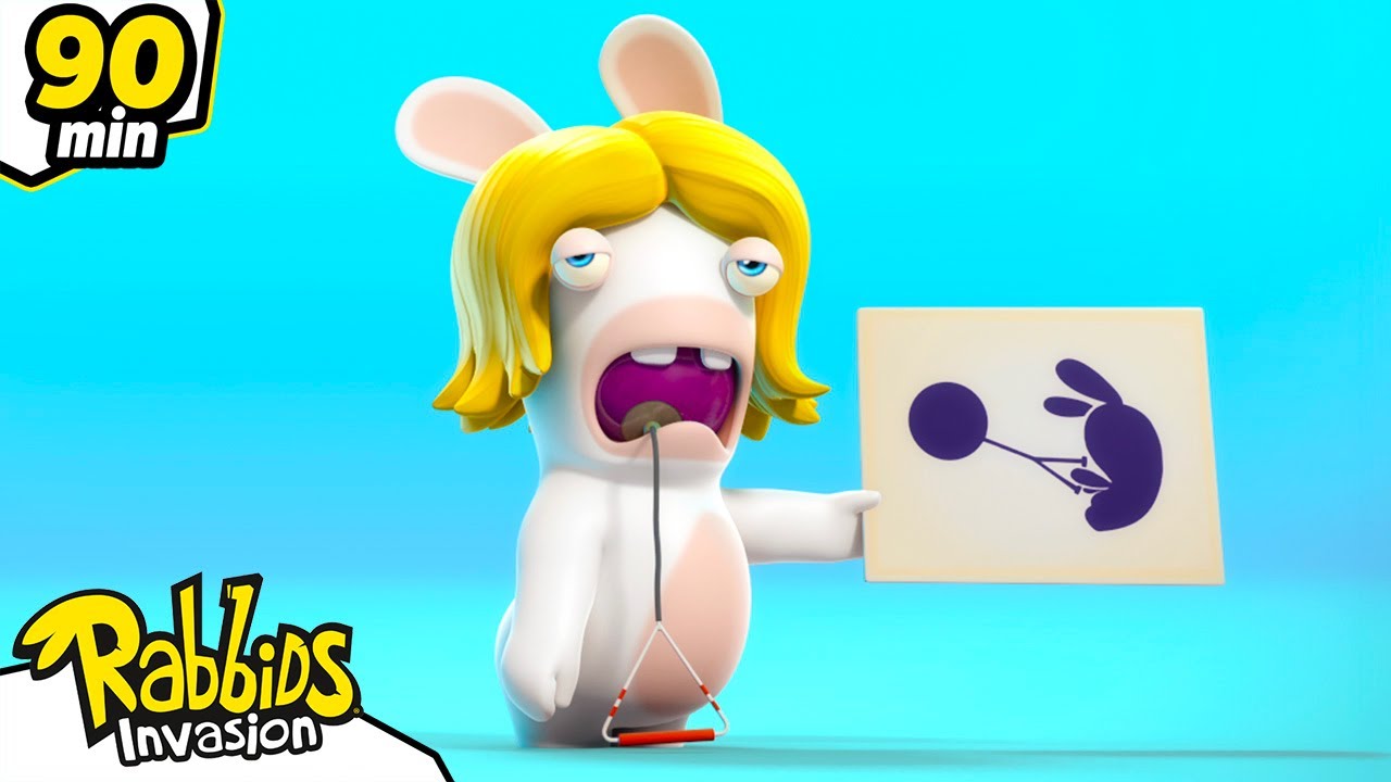 ¡Que gane el Mejor Rabbid! | Rabbids La Invasión | Compilación Deporte 90 Min | Dibujos animados