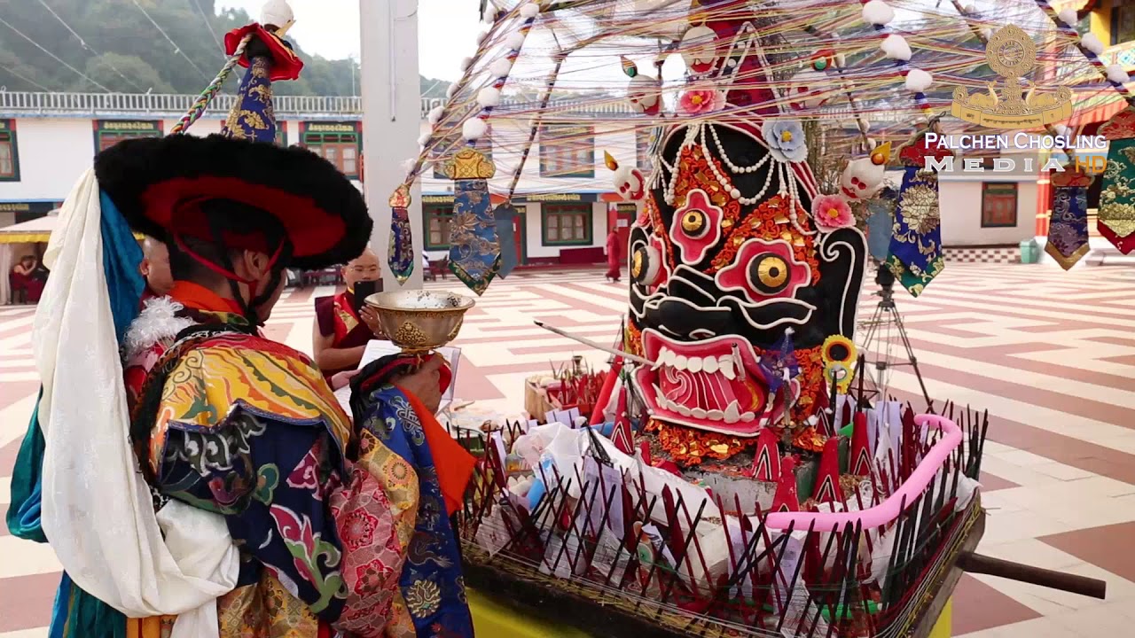 ཆོས་སྒར་མགོན་སྒྲུབ་དགུ་གཏོར་ཆེན་མོའི་དངོས་གཞི་གར་འཆམ།