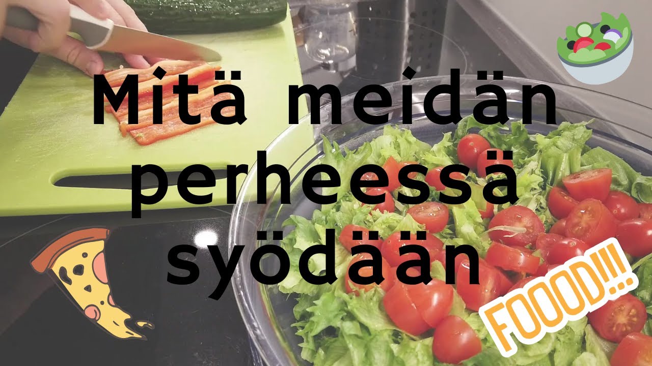 5 ruokaideaa / Mitä meillä syötiin?